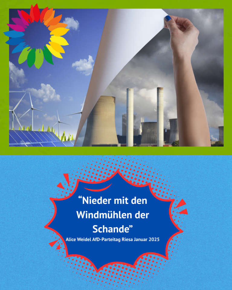 Bündnis 90/Die Grünen begrüßen Entscheidung der Bürger-Energie gegen Einladung des AfD-Bürgermeisterkandidaten