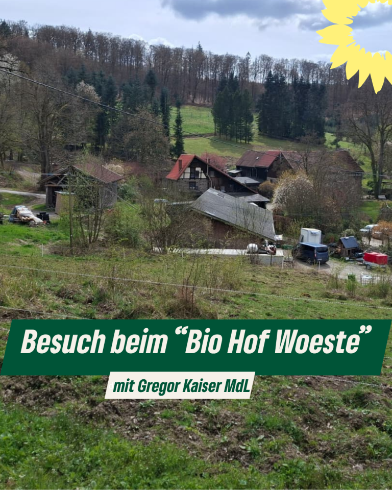 Bericht über unseren Besuch beim Bio Hof Woeste in Lüdenscheid mit Gregor Kaiser